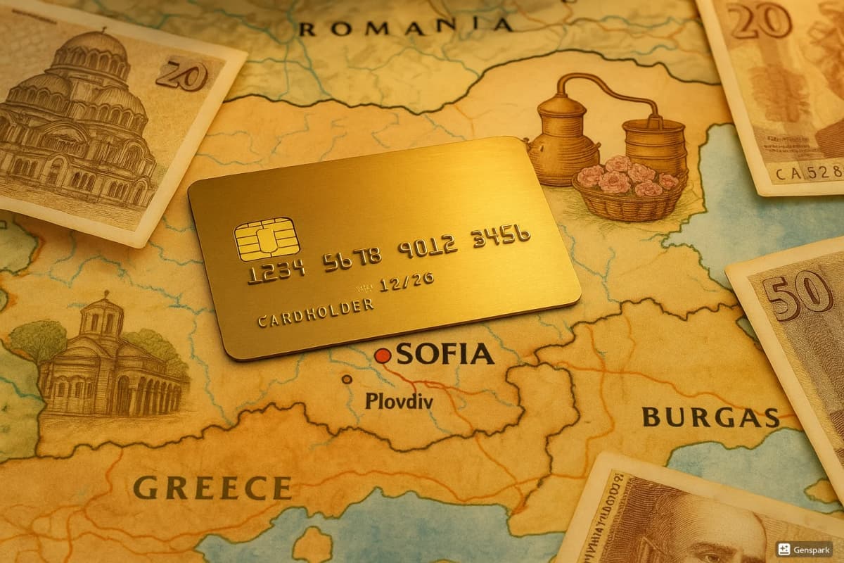Kreditkarte für Reisen nach Bulgarien sind sinnvoll