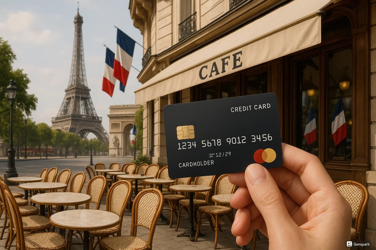 Kreditkarte in Frankreich nutzen