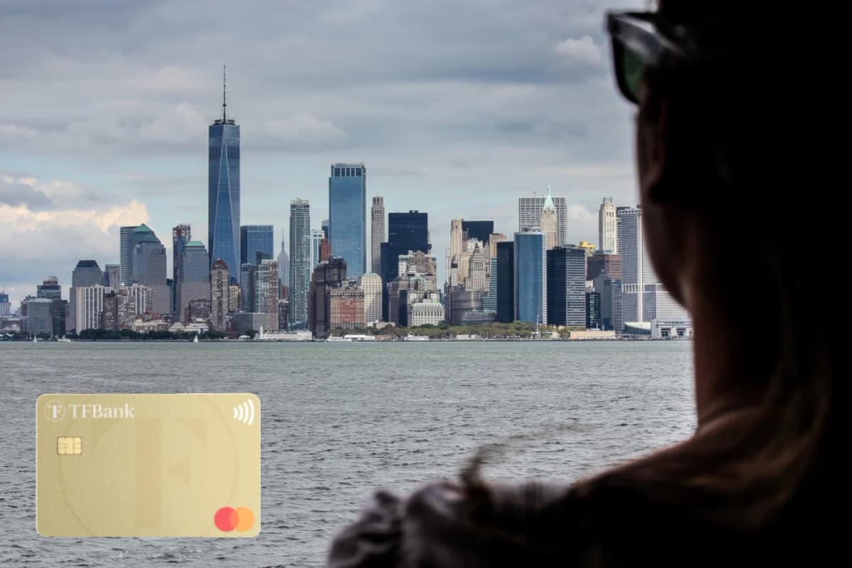 New York Skyline – Kreditkarte für die USA