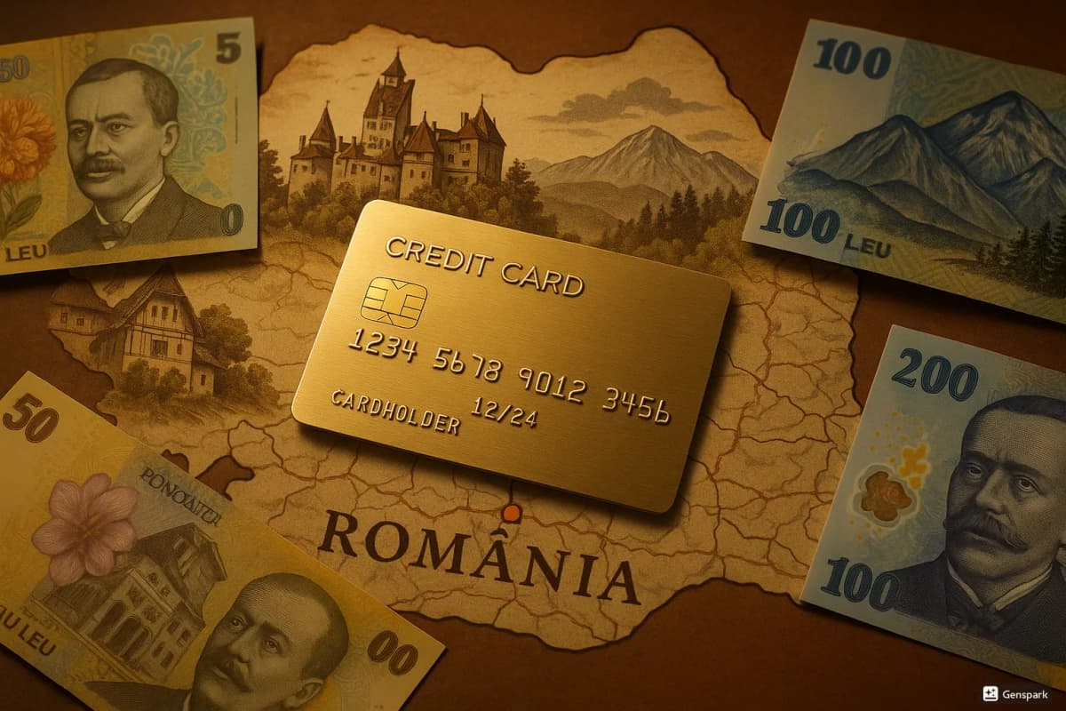 Kreditkarten für Reisen nach Rumänien nutzen
