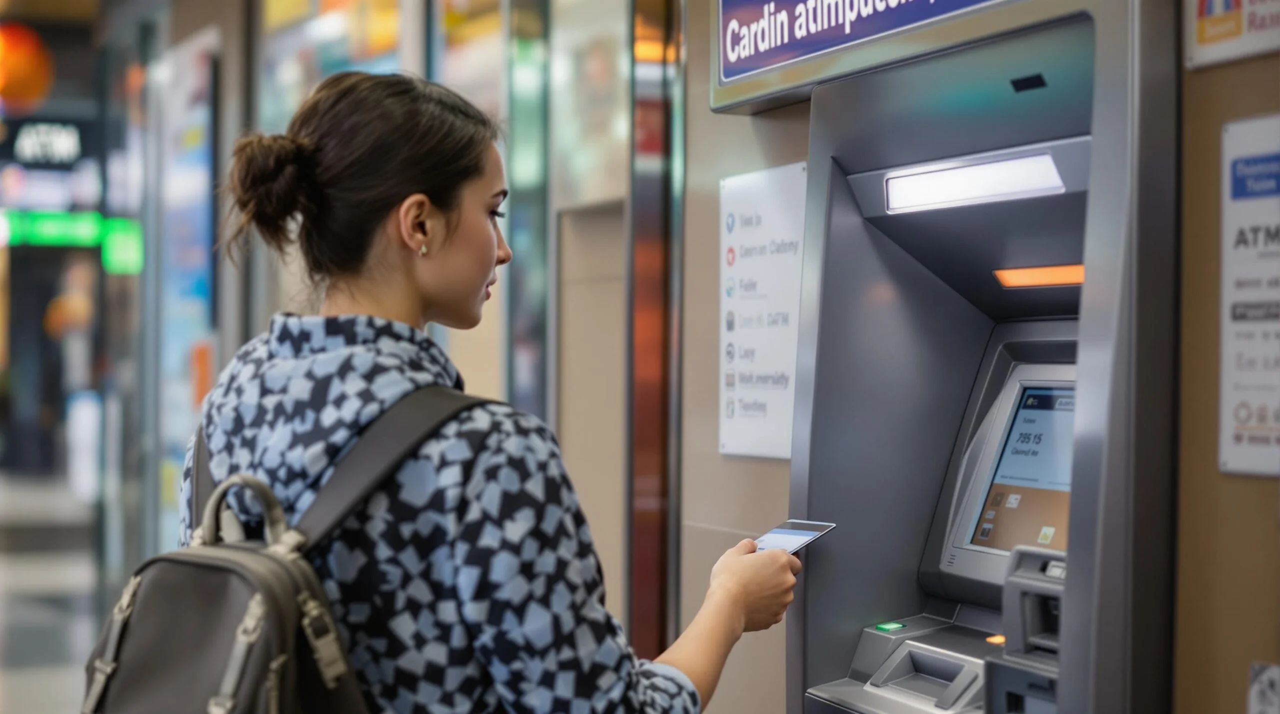 Geld abheben während eines Workcamp Auslandsaufenthaltes