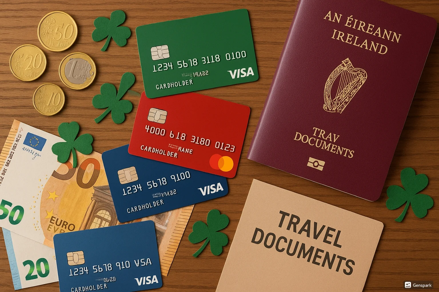 Kreditkarte für einen Irland Urlaub