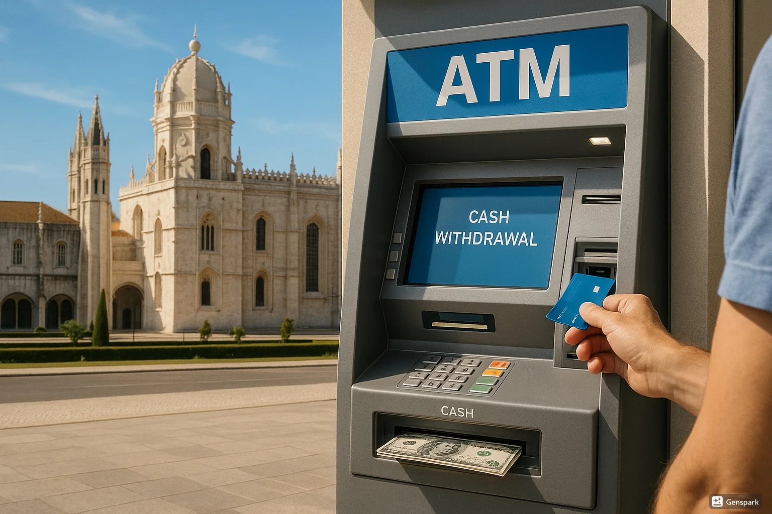 Geld abheben in Portugal