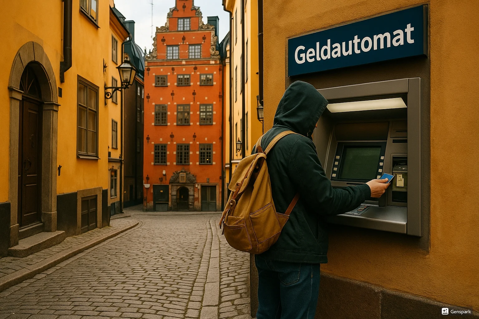 Keine Abhebegebühren an einem Geldautomat in Schweden