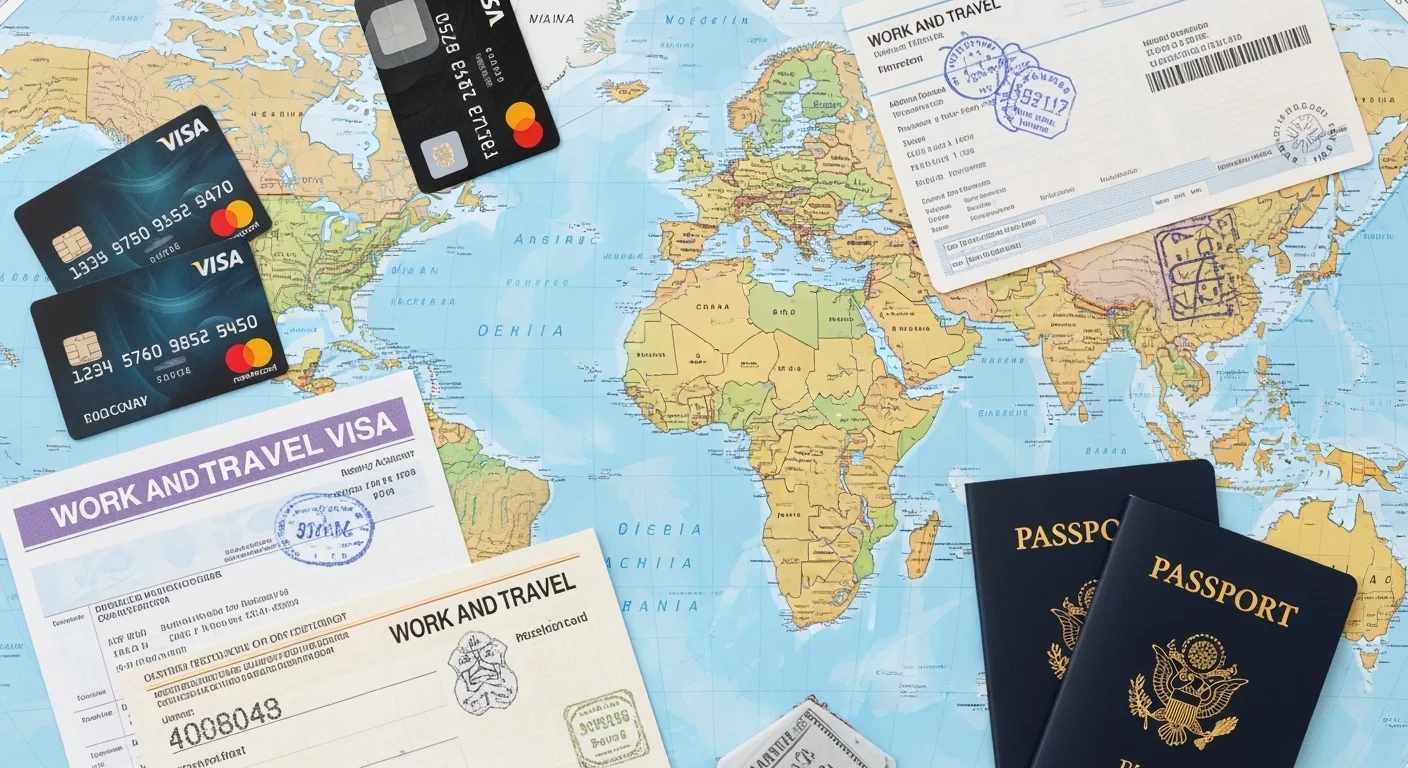 Kreditkarte für Work and Travel Aufenthalte im Ausland