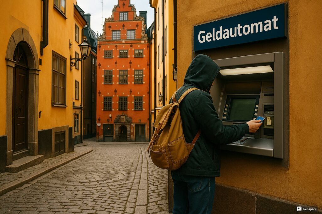 schweden3 Keine Abhebegebühren an einem Geldautomat in Schweden